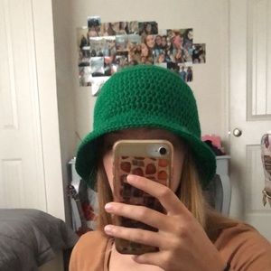 custom crochet bucket hat